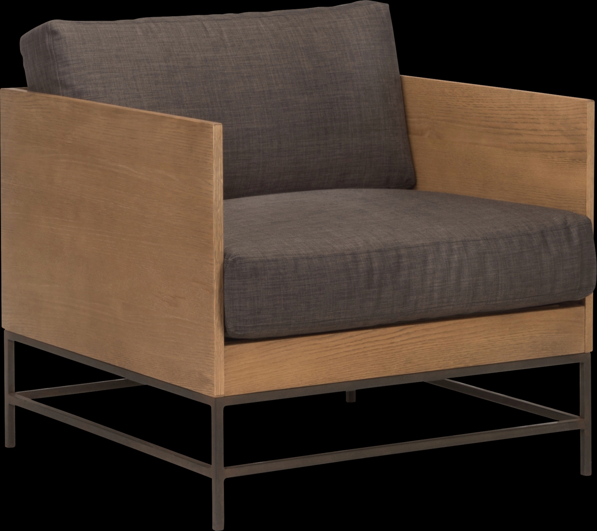 Lureta Brown Accent Chair - Thumbnail - Image 1