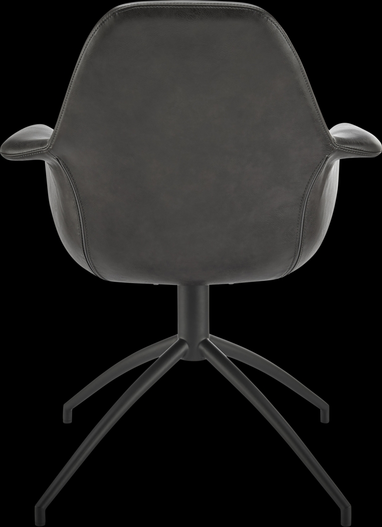 Lurgan Dark Gray Arm Chair - Thumbnail - Image 2