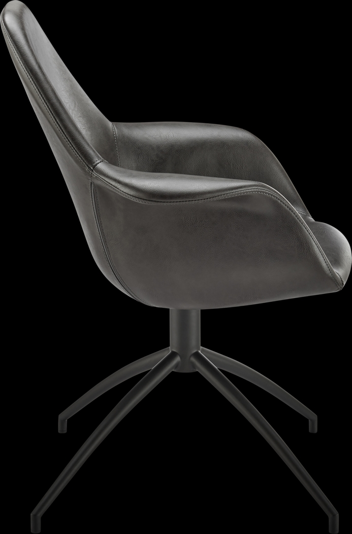Lurgan Dark Gray Arm Chair - Thumbnail - Image 4