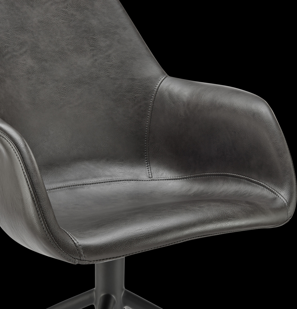 Lurgan Dark Gray Arm Chair - Thumbnail - Image 6
