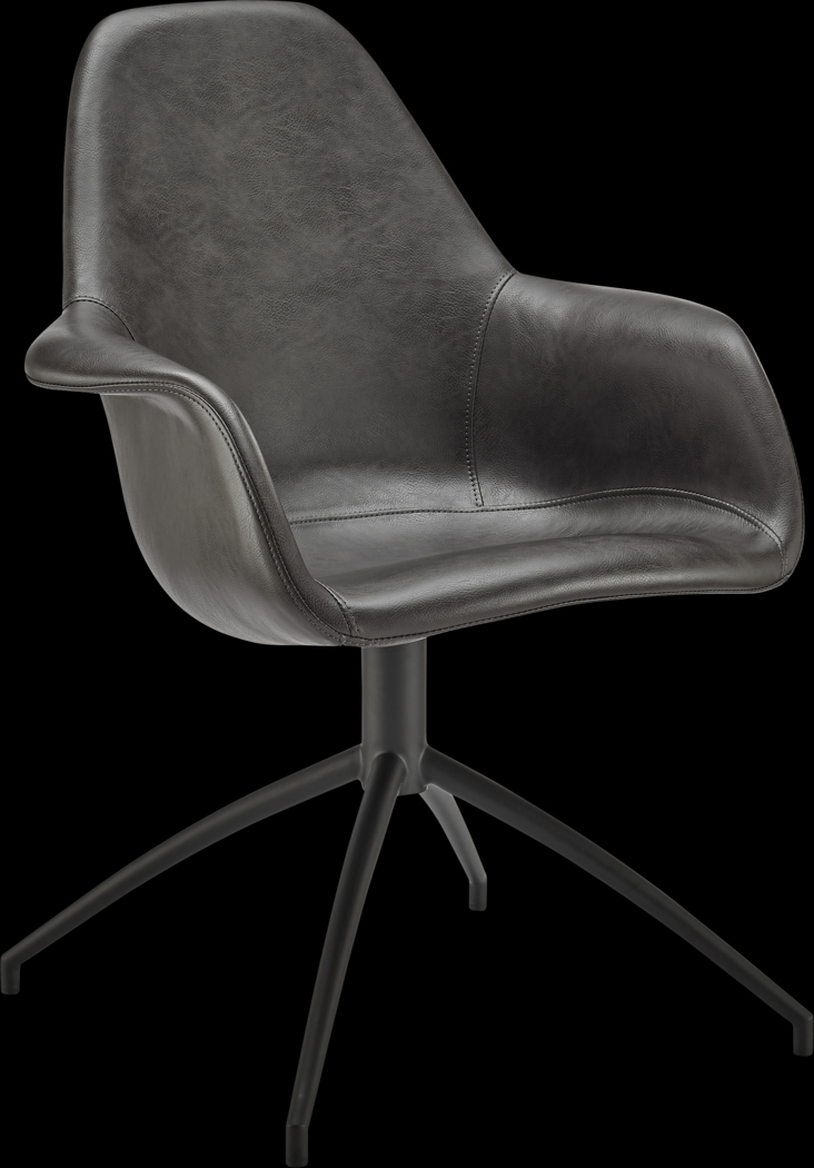 Lurgan Dark Gray Arm Chair - Thumbnail - Image 1