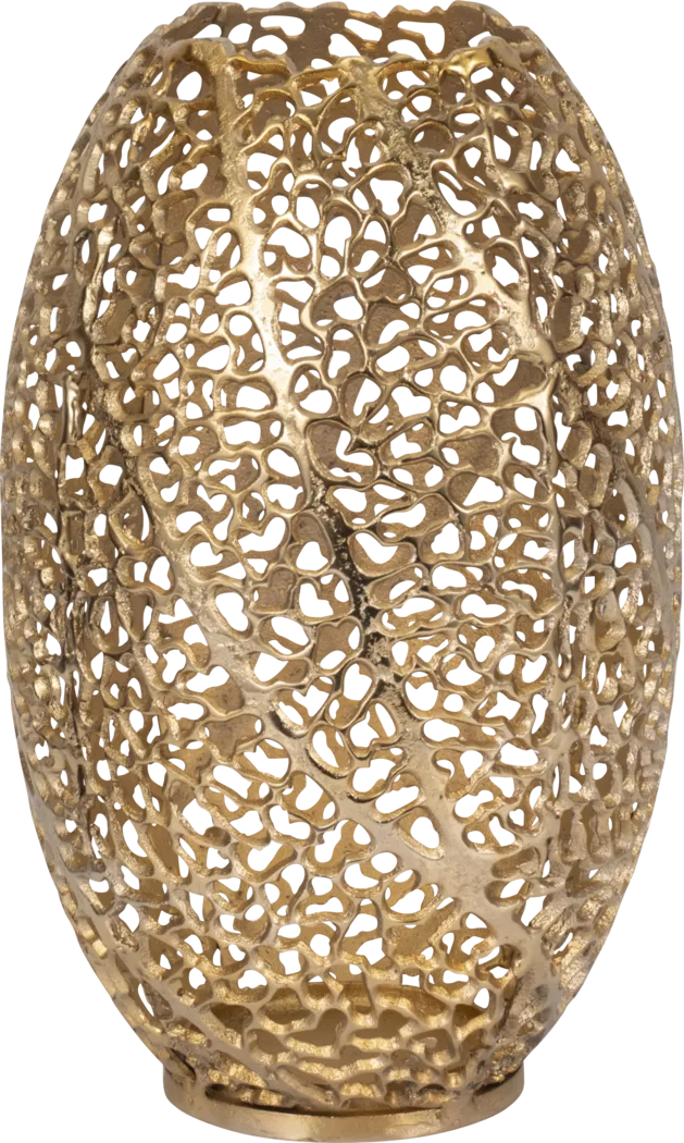 Lurkirk Gold 15 in. Vase - Thumbnail - Image 3