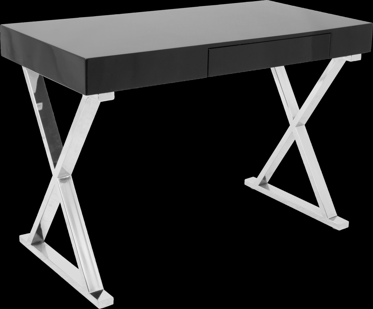 Luster Black Desk - Thumbnail - Image 1