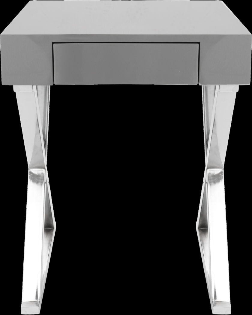 Luster Gray End Table - Thumbnail - Image 3
