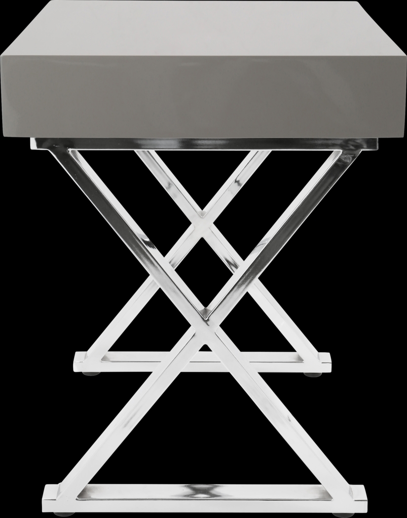 Luster Gray End Table - Thumbnail - Image 4