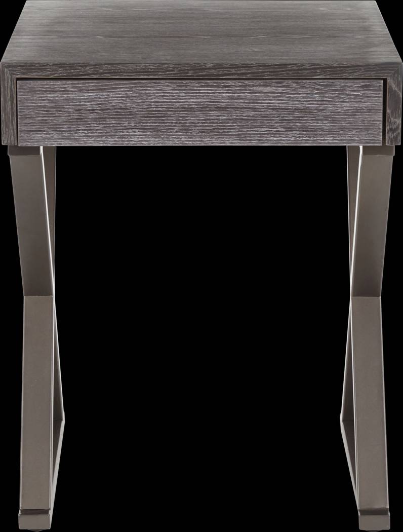Luster Gray End Table - Thumbnail - Image 2