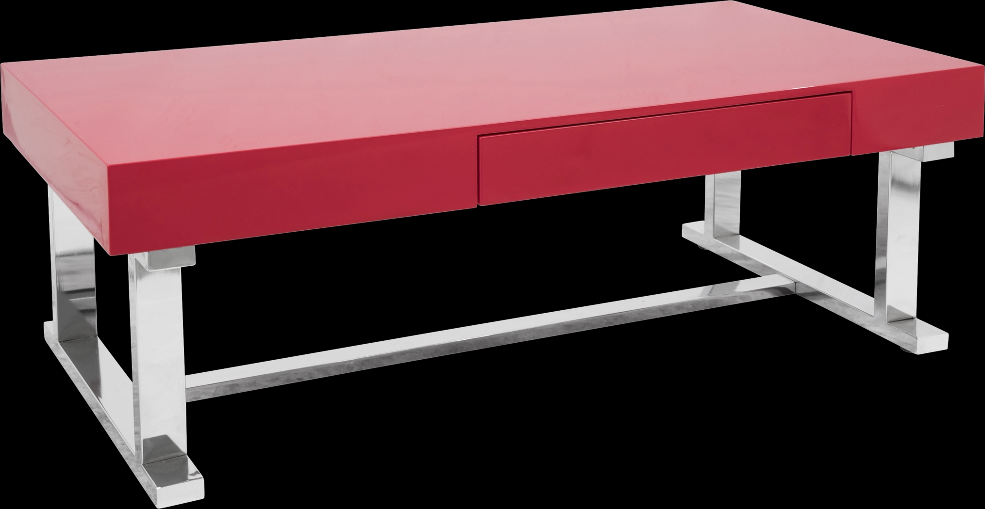 Luster Red Cocktail Table - Thumbnail - Image 1
