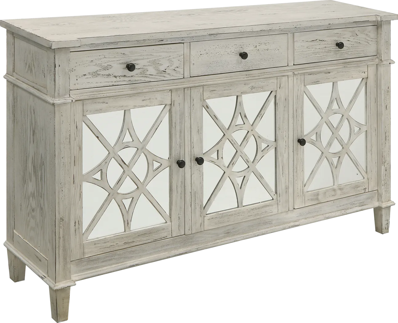 Luton White Credenza - Thumbnail - Image 1