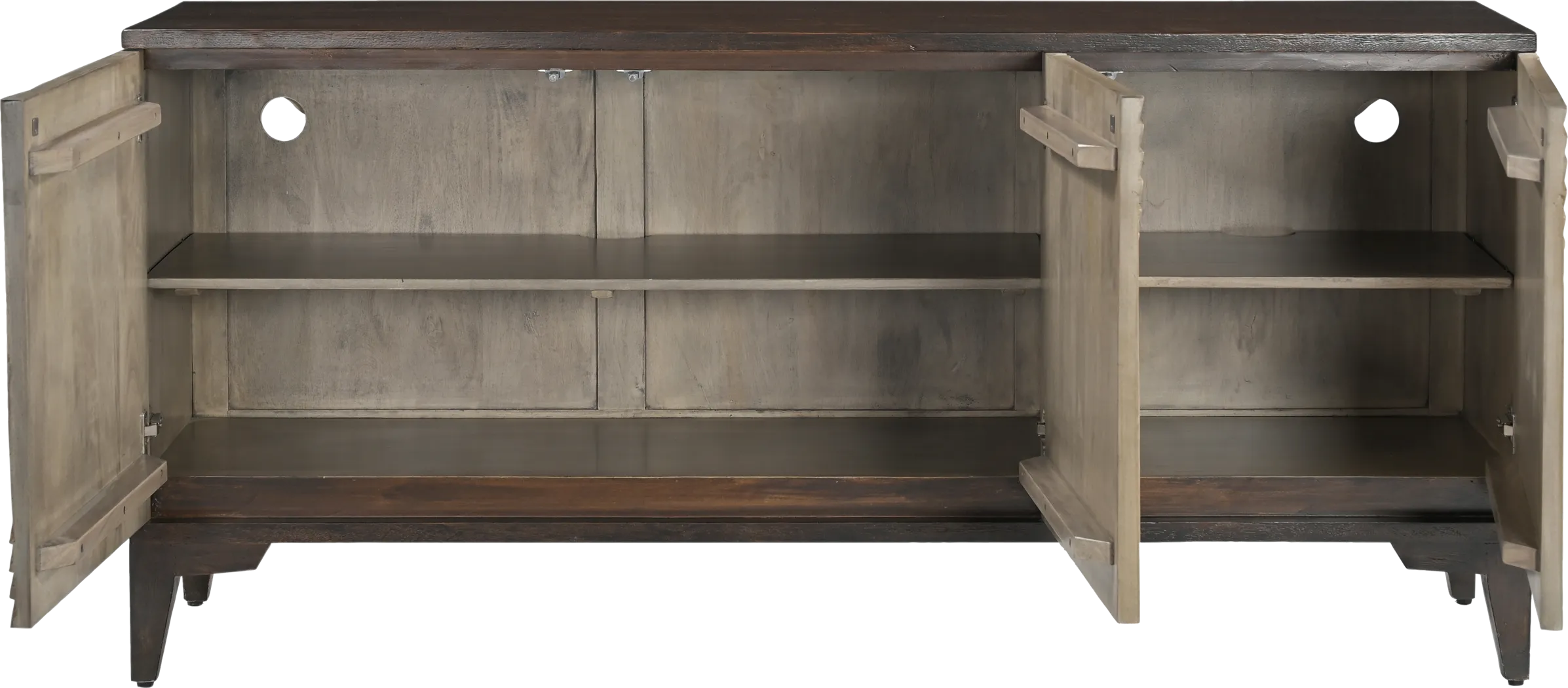 Luwana Brown Credenza - Thumbnail - Image 3