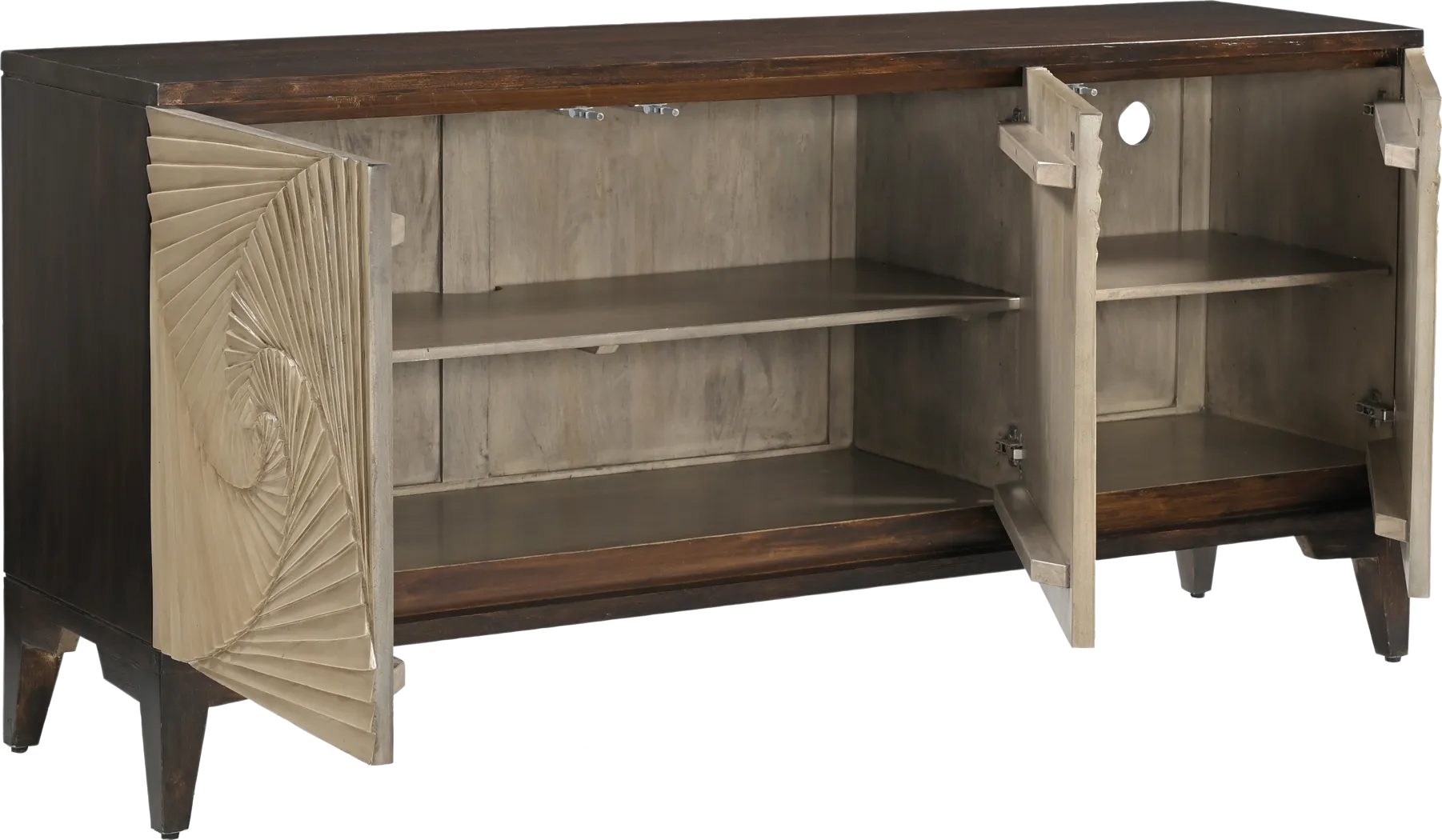 Luwana Brown Credenza - Thumbnail - Image 5