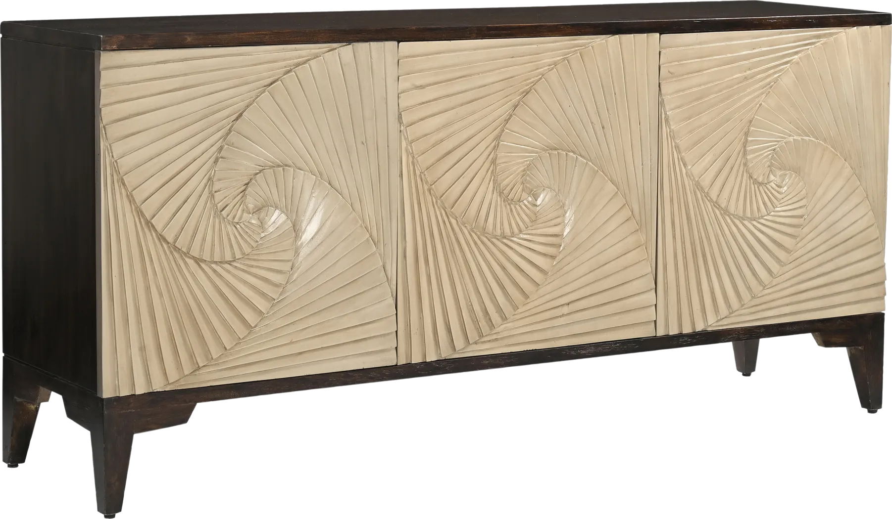 Luwana Brown Credenza - Thumbnail - Image 1