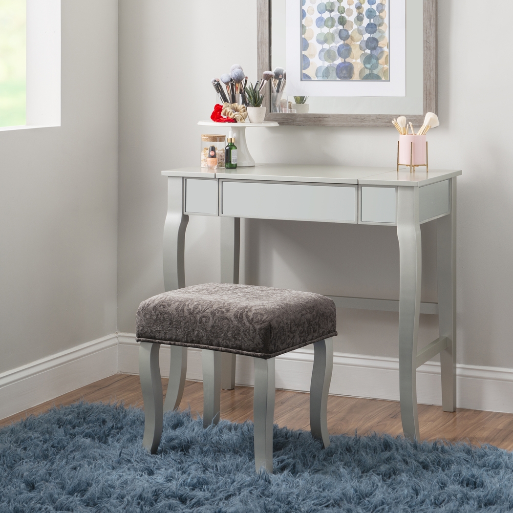 Luzoh Gray Vanity Set - Thumbnail - Image 2