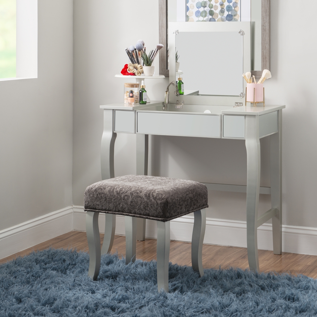 Luzoh Gray Vanity Set - Thumbnail - Image 3