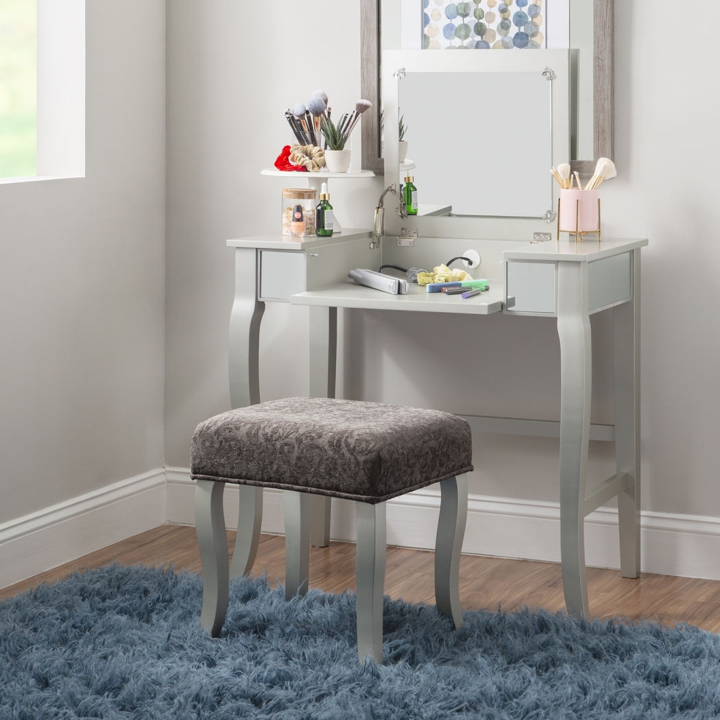 Luzoh Gray Vanity Set - Thumbnail - Image 4