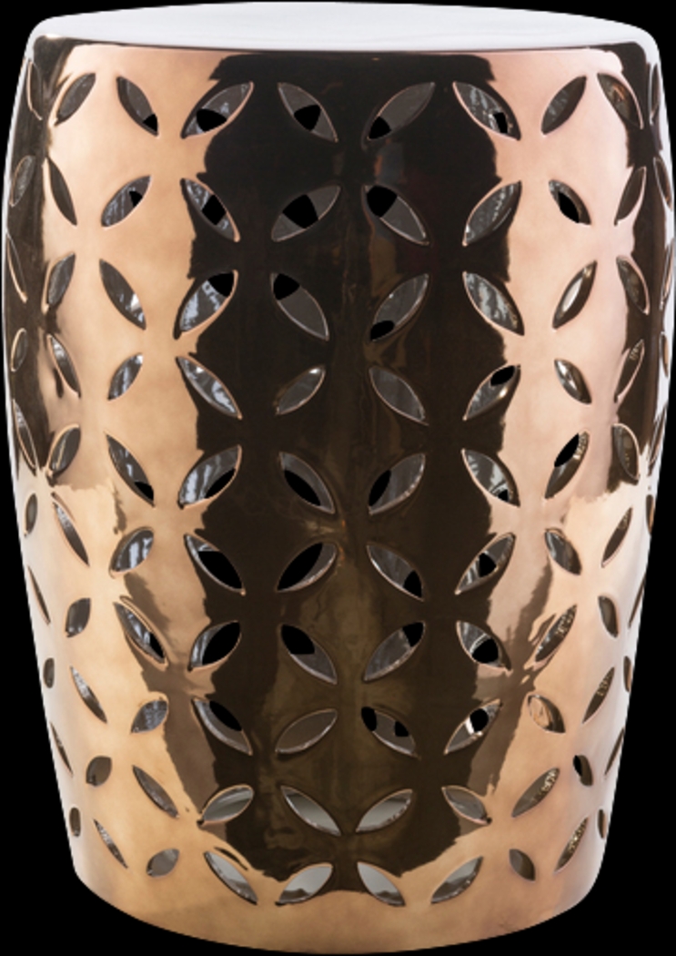 Lwandle Copper Outdoor Stool - Thumbnail - Image 1