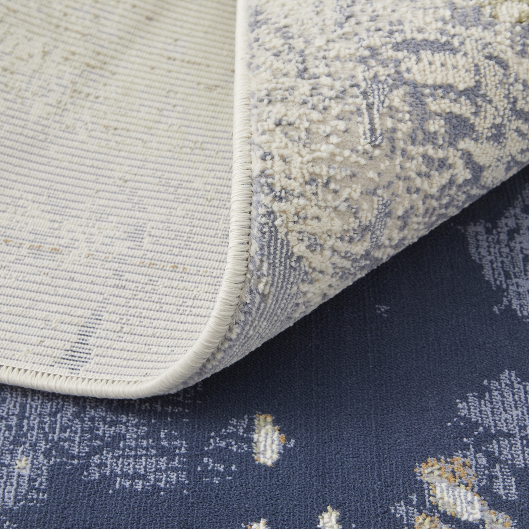 Lyari Blue 3'10 x 6' Rug - Thumbnail - Image 5