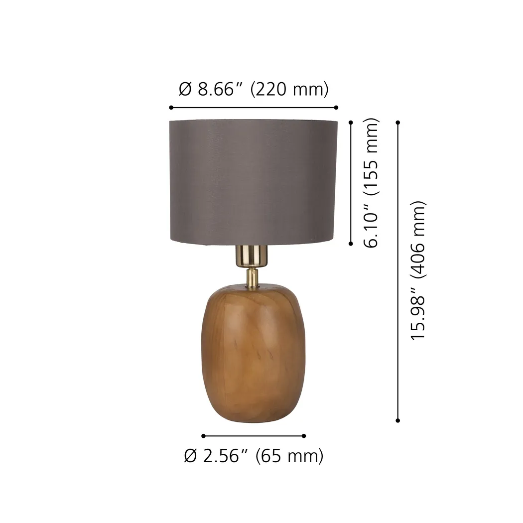 Lycaste Estates Brown Lamp - Thumbnail - Image 3