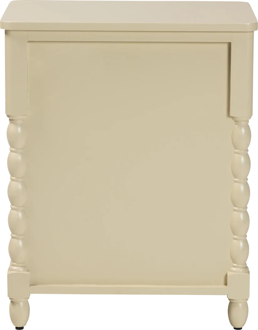 Lycui Beige Nightstand - Thumbnail - Image 3