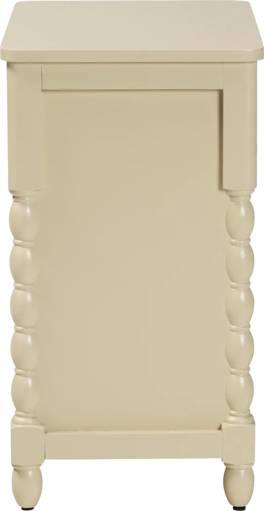 Lycui Beige Nightstand - Thumbnail - Image 4
