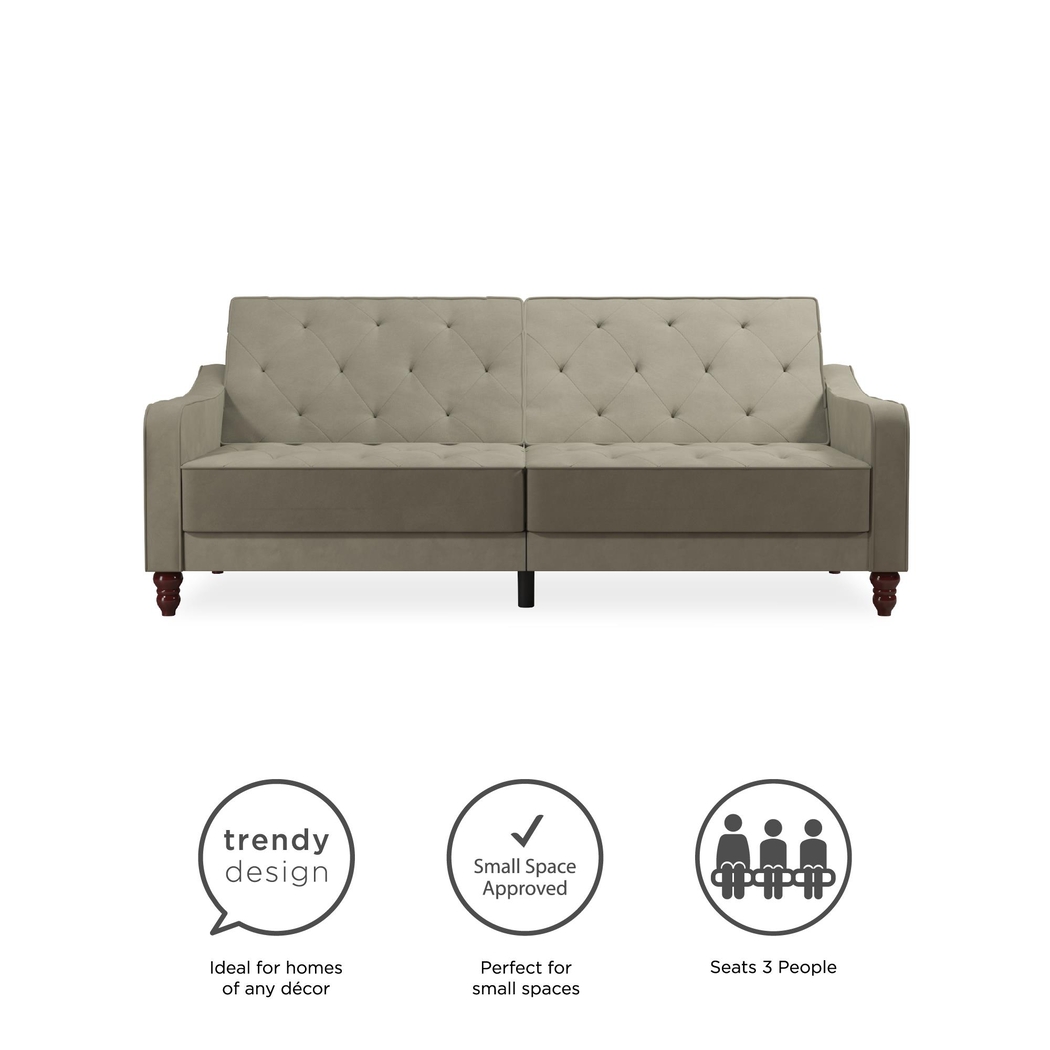 Lydra Beige Futon - Thumbnail - Image 12