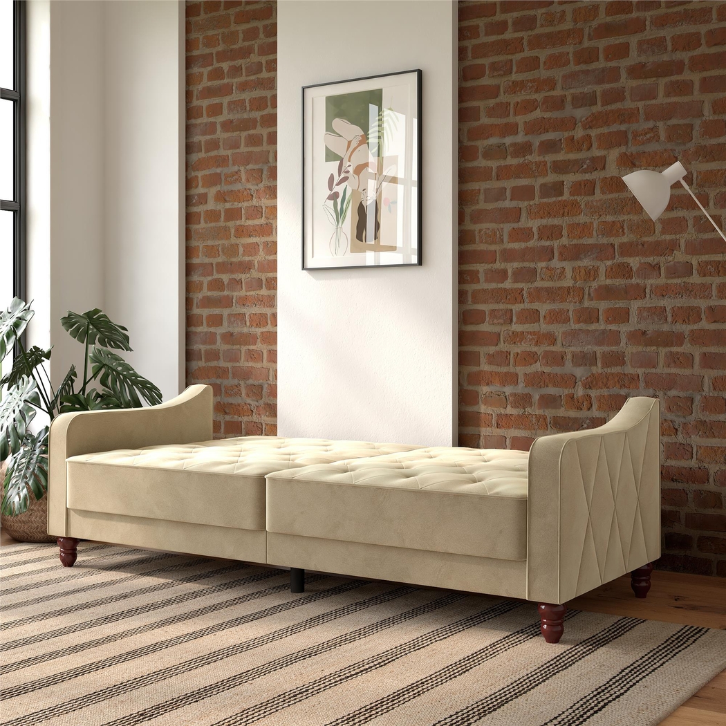 Lydra Beige Futon - Thumbnail - Image 4