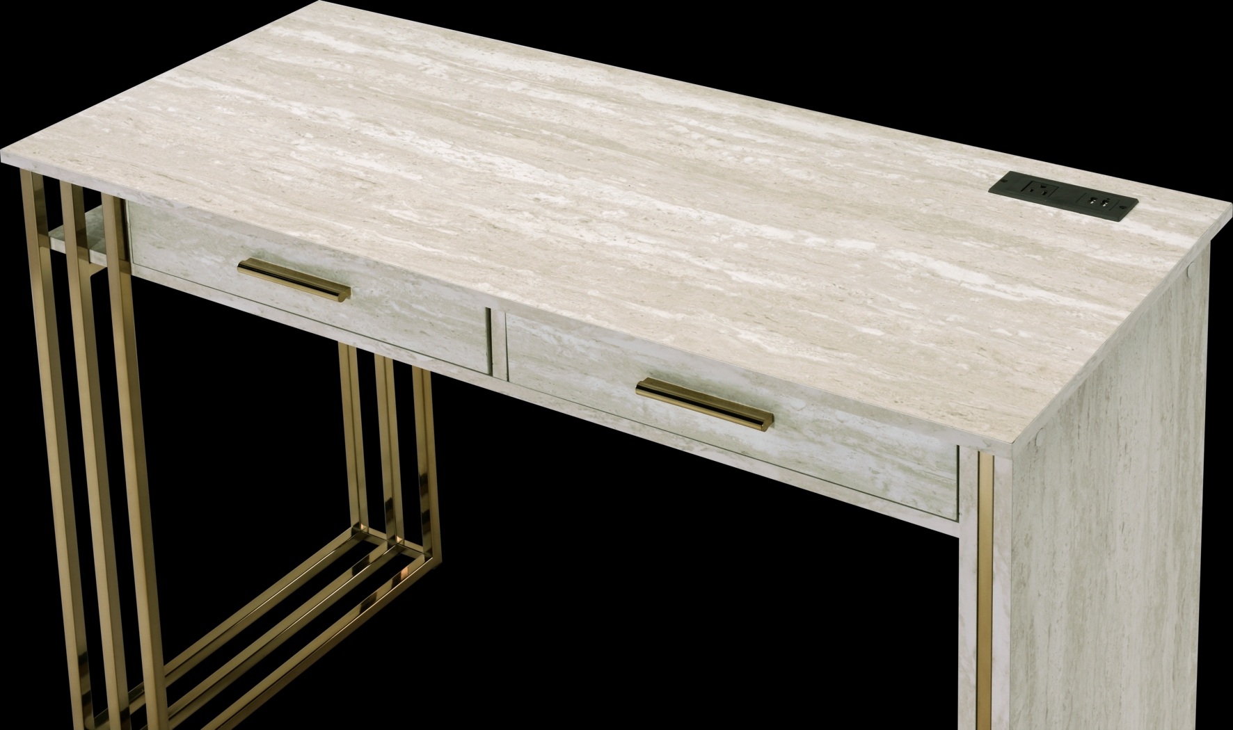 Lyedia White Desk - Thumbnail - Image 4