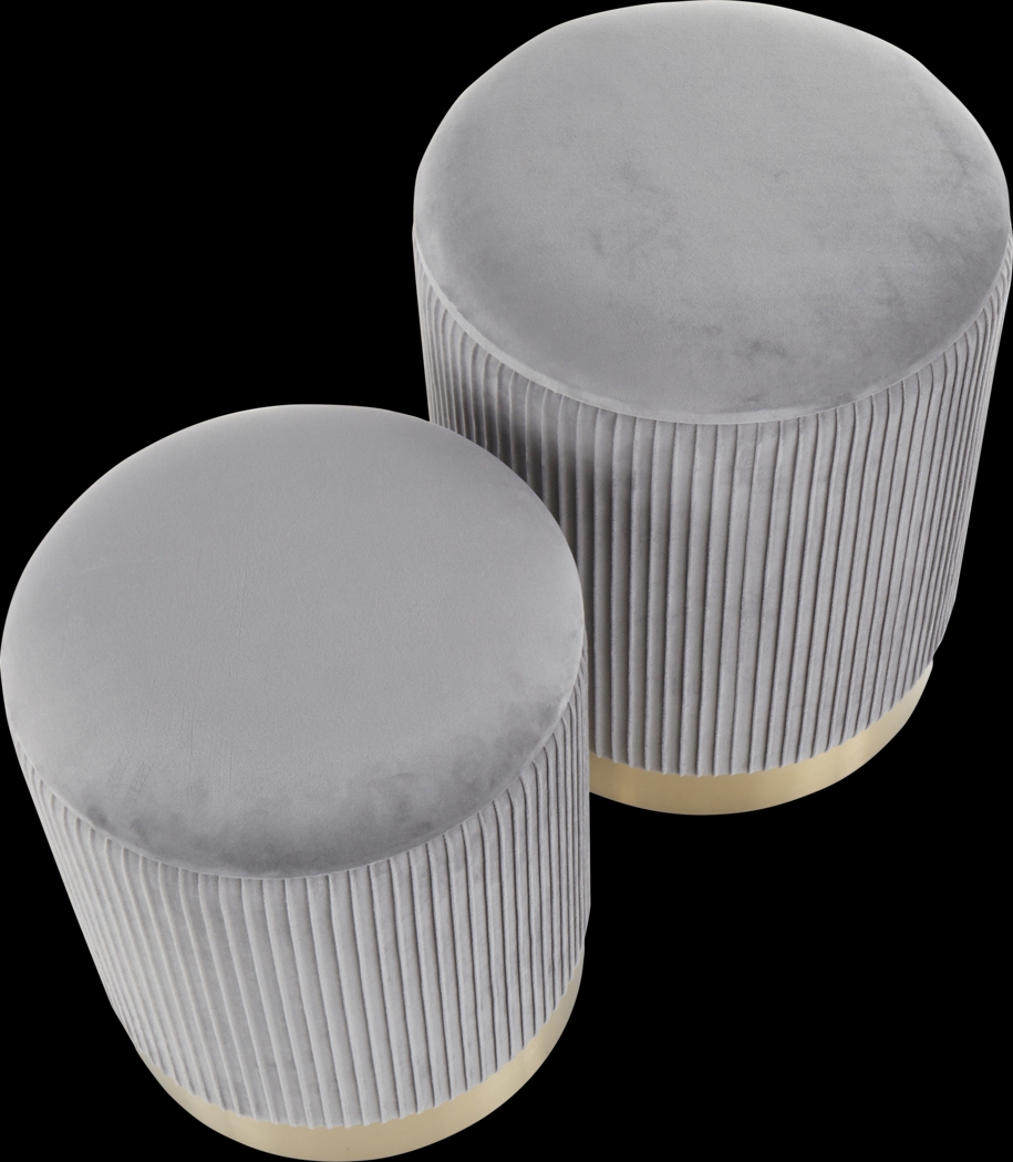 Lyerly Gray Ottoman, Set of 2 - Thumbnail - Image 5