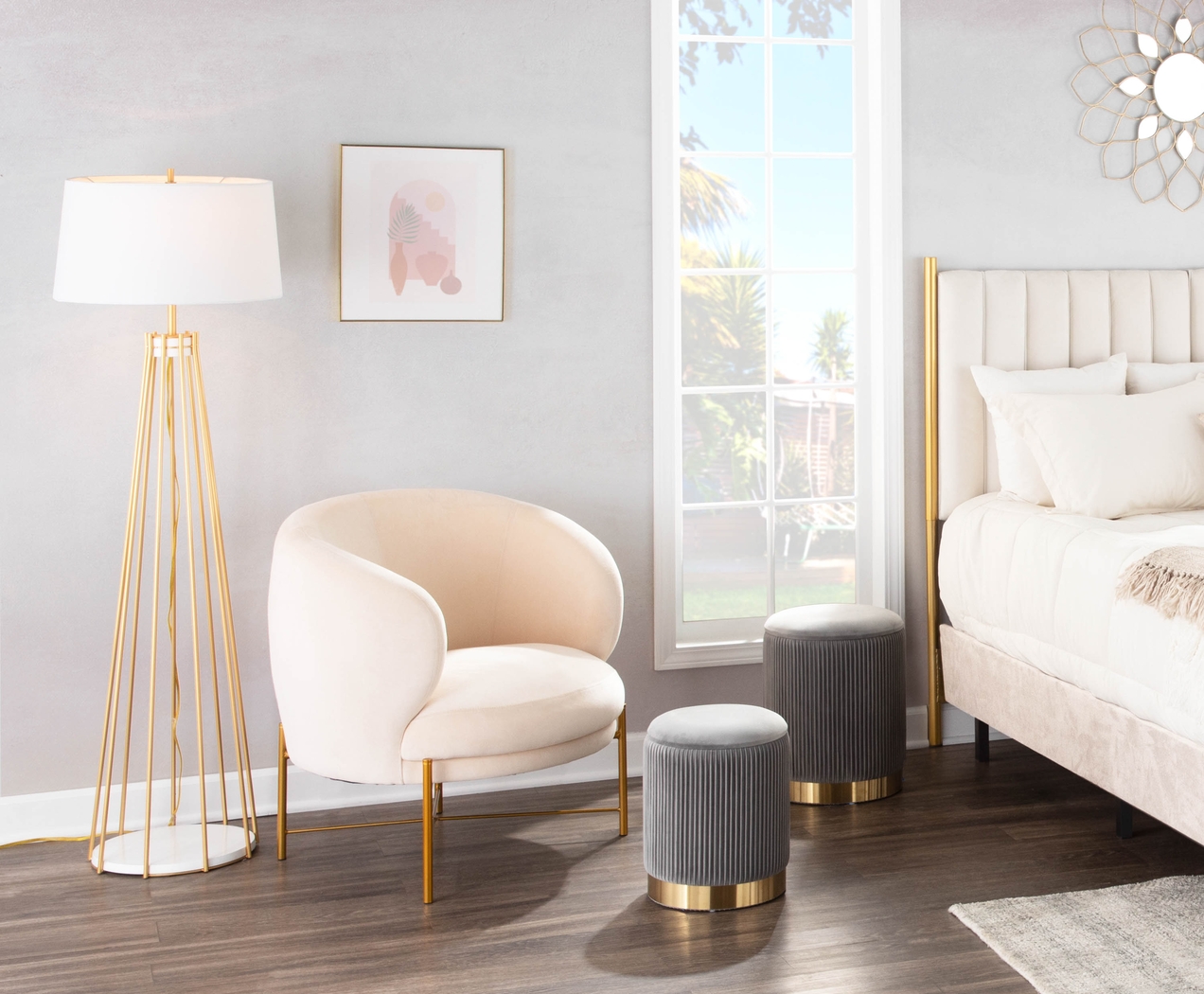 Lyerly Gray Ottoman, Set of 2 - Thumbnail - Image 7