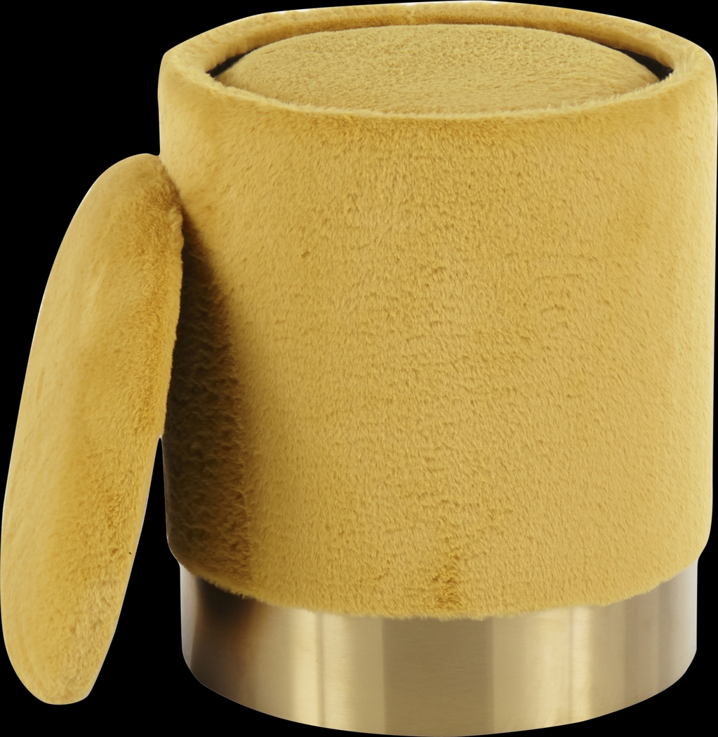 Lyerly Yellow Ottoman, Set of 2 - Thumbnail - Image 6