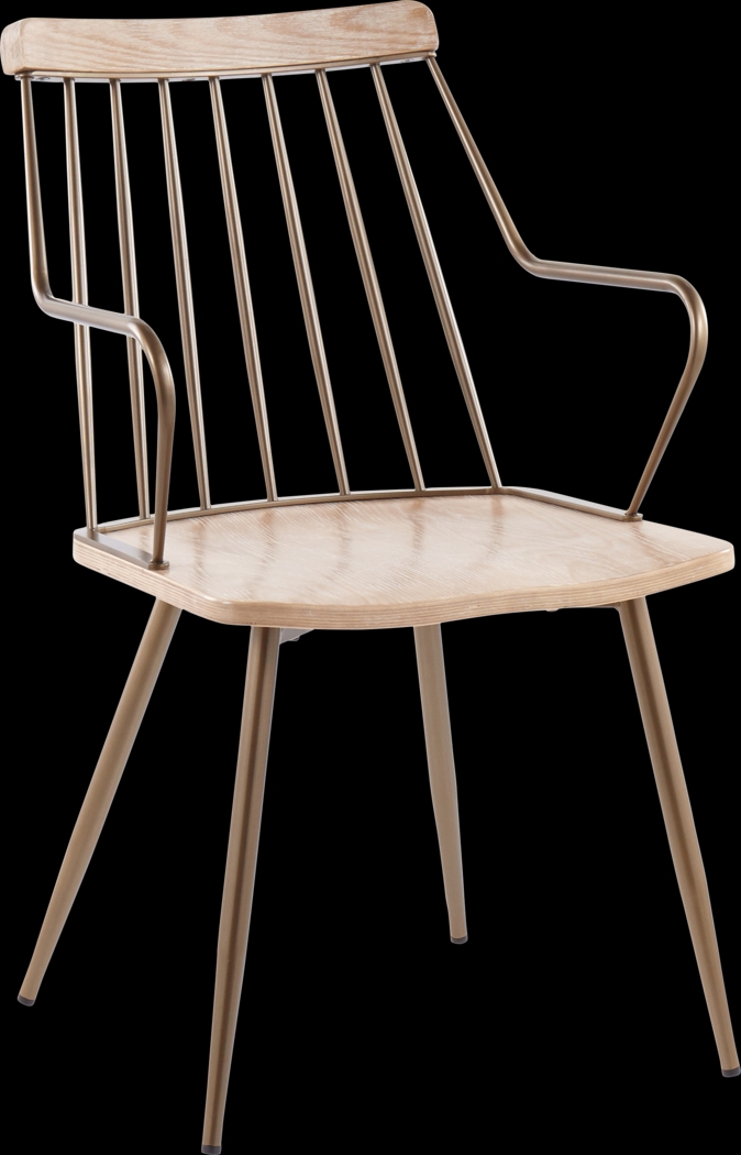 Lyllian White Side Chair - Thumbnail - Image 1