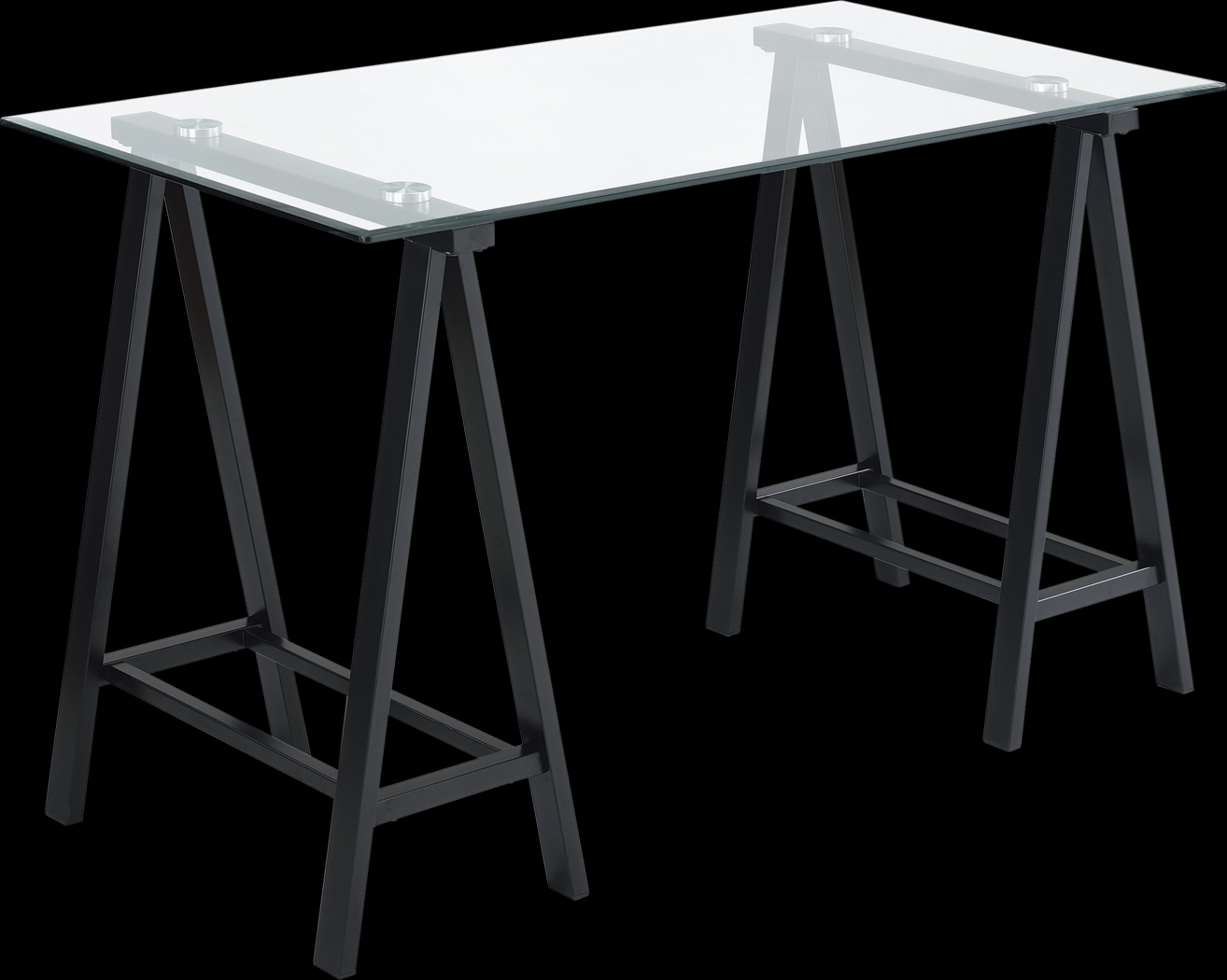 Lymenta Black Desk - Thumbnail - Image 1