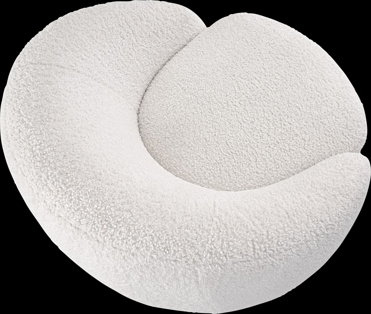 Lynate Cream Swivel Accent Chair - Thumbnail - Image 5