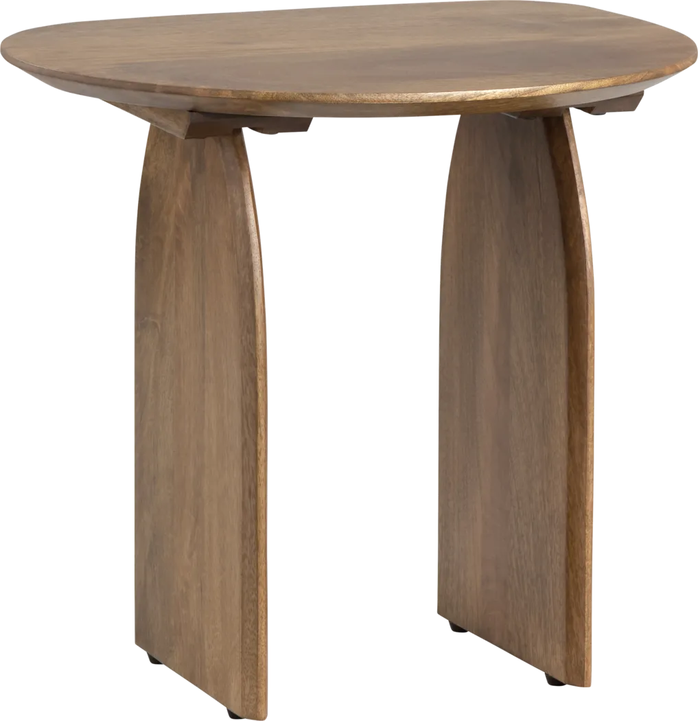Lyndale Brown End Table - Thumbnail - Image 1