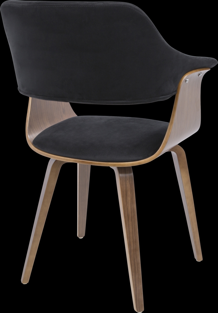 Lyndway Black Dining Chair - Thumbnail - Image 3