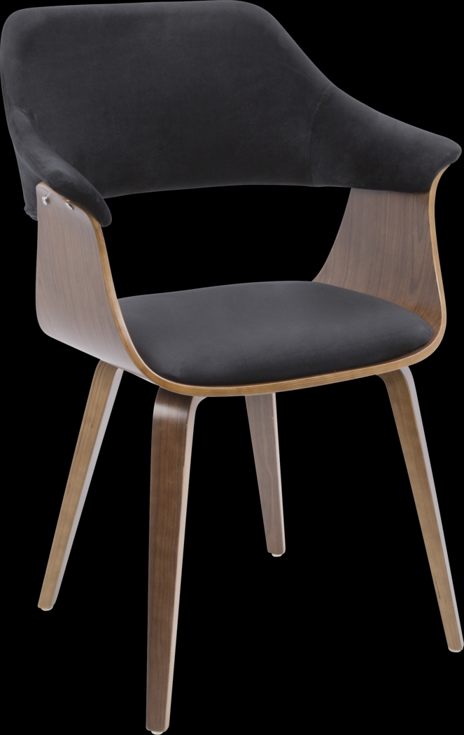 Lyndway Black Dining Chair - Thumbnail - Image 1