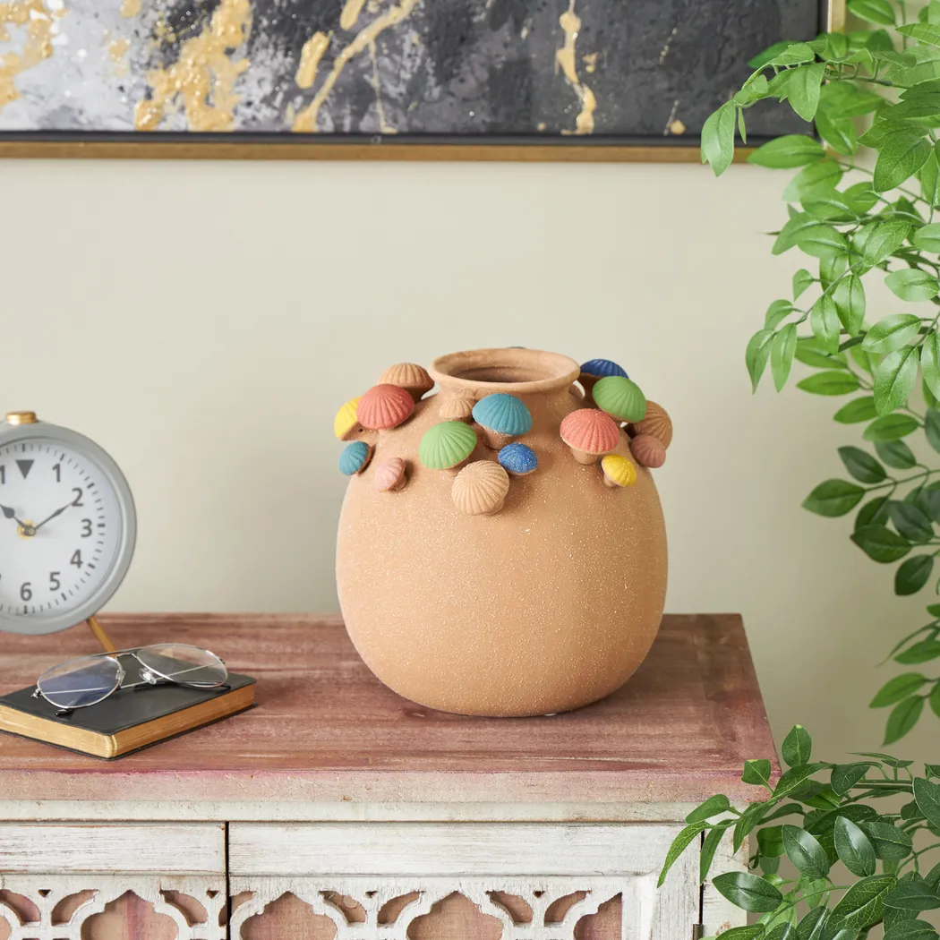 Lynia I Brown Vase - Image 2