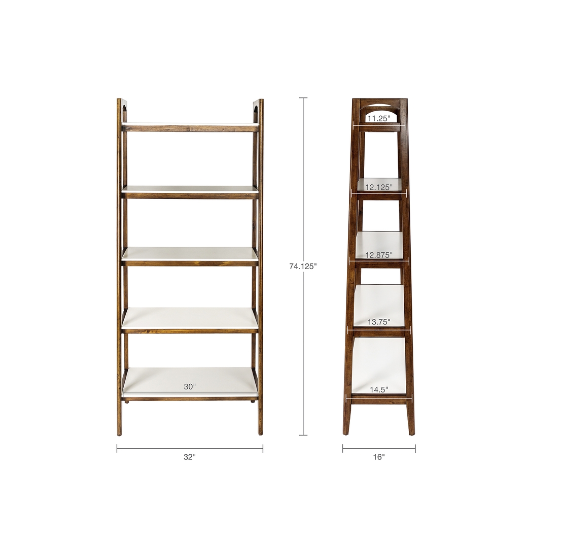 Lynndale Cream Bookcase - Thumbnail - Image 5