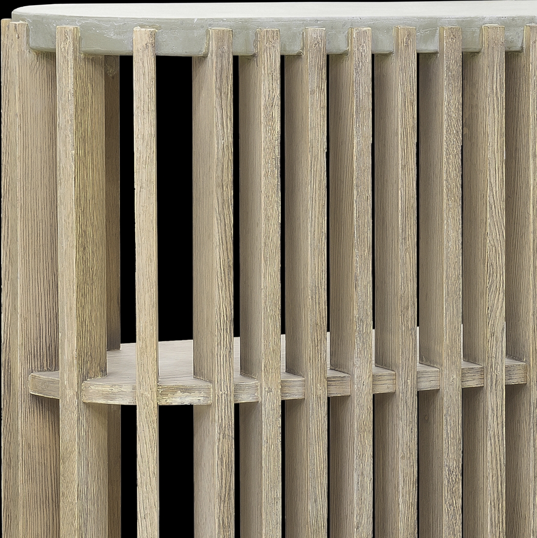 Lynnette Natural Console Table - Thumbnail - Image 8