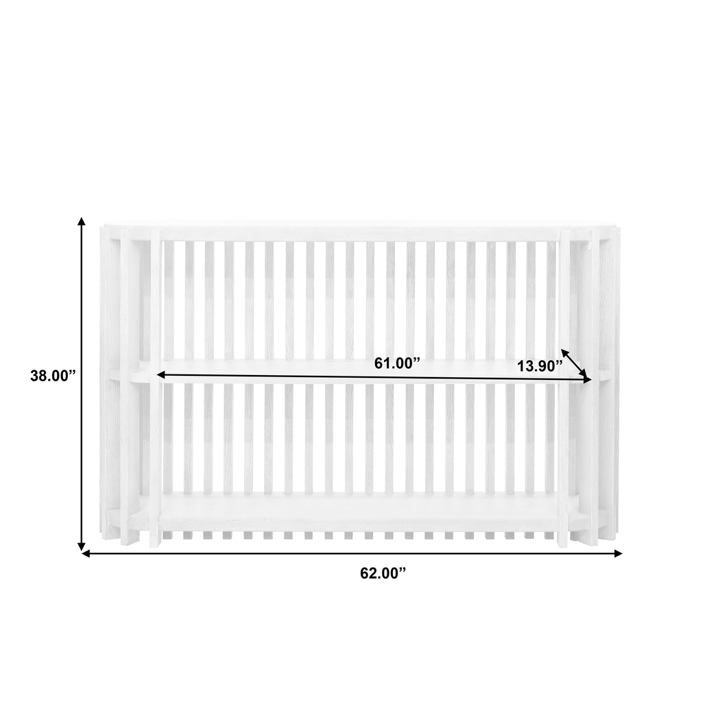 Lynnette Natural Console Table - Thumbnail - Image 9