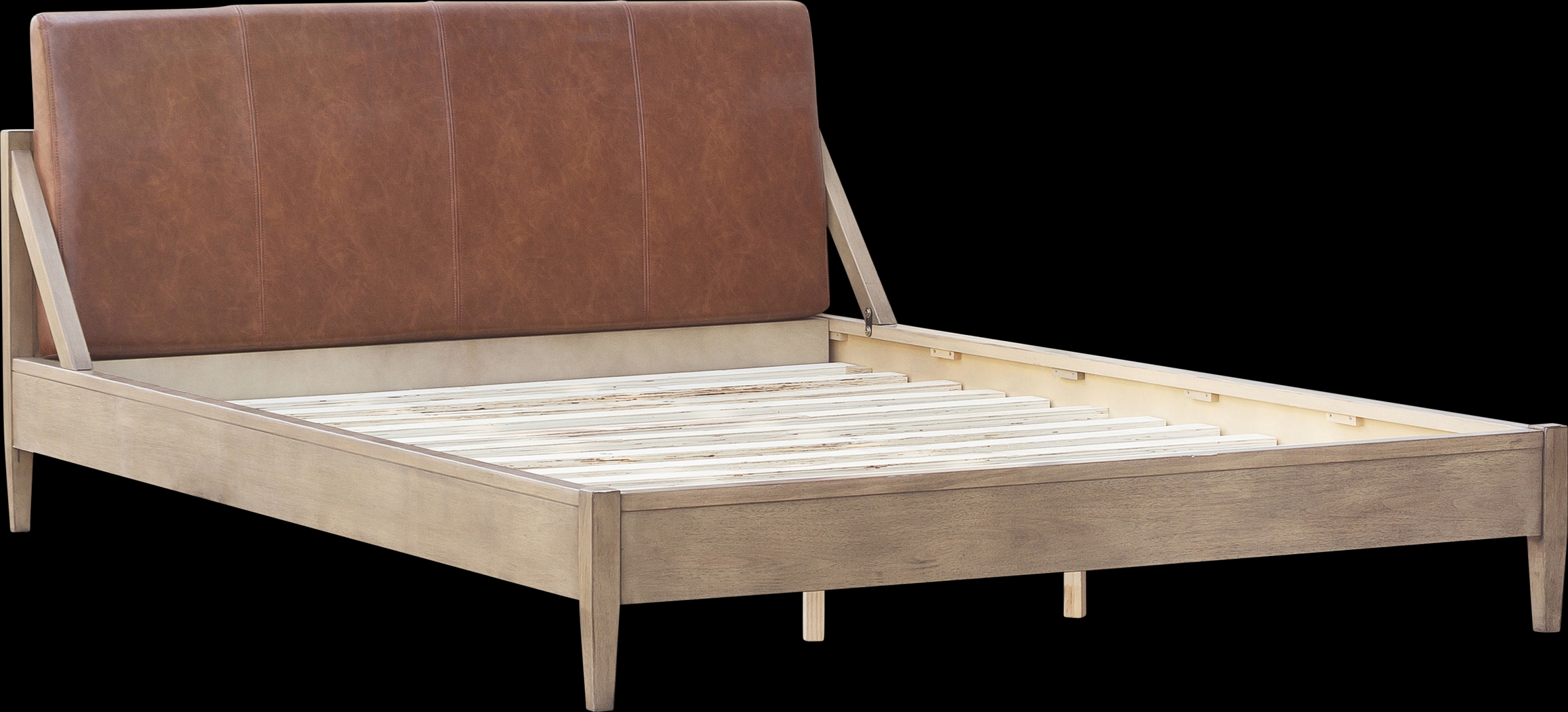 Lynngate Brown Queen Bed - Thumbnail - Image 4