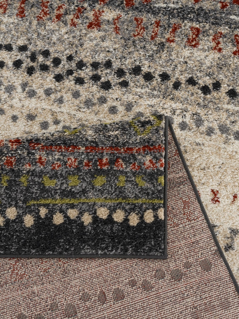 Lynrose Gray 5' x 7' Rug - Thumbnail - Image 5