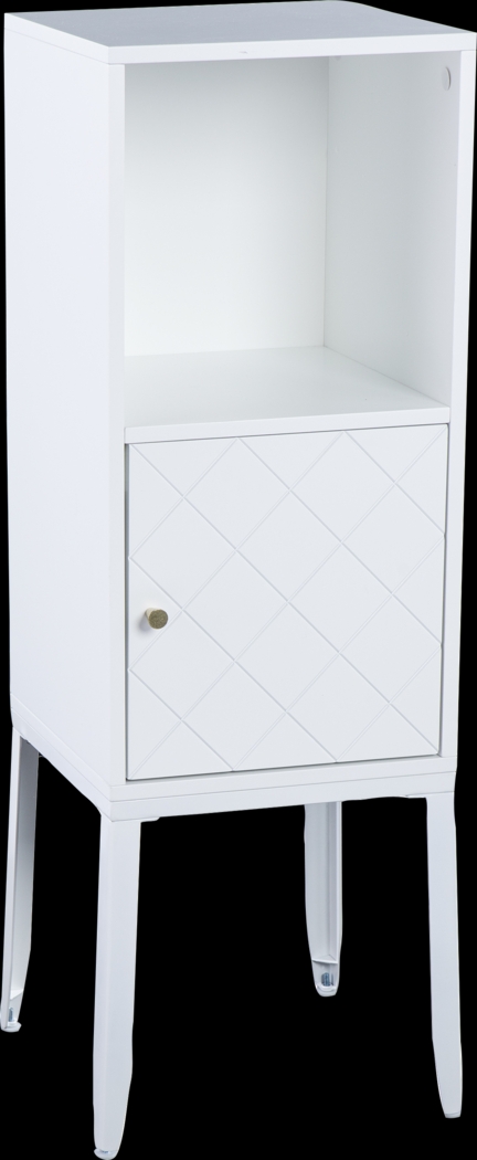 Lynstrom White Accent Cabinet - Thumbnail - Image 1