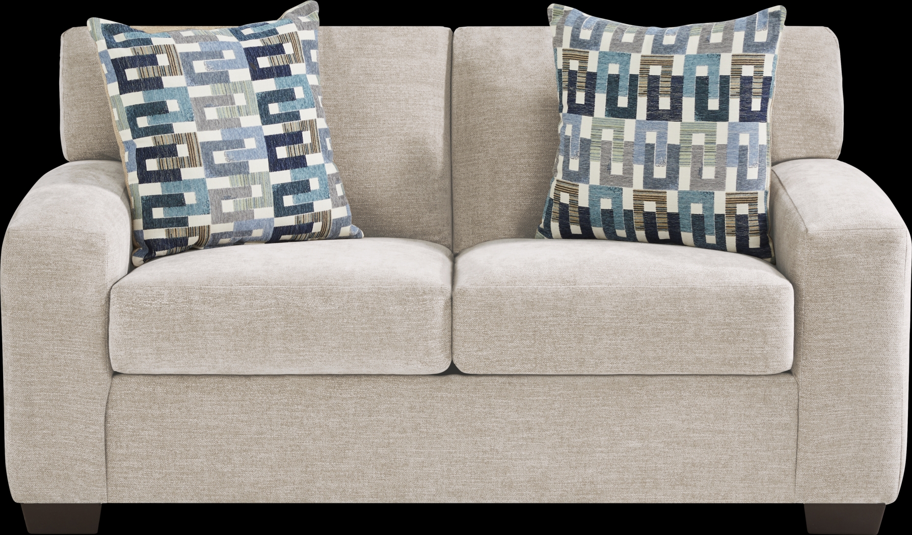 Lynwood Beige 7 Pc Living Room with Sleeper Sofa - Thumbnail - Image 3