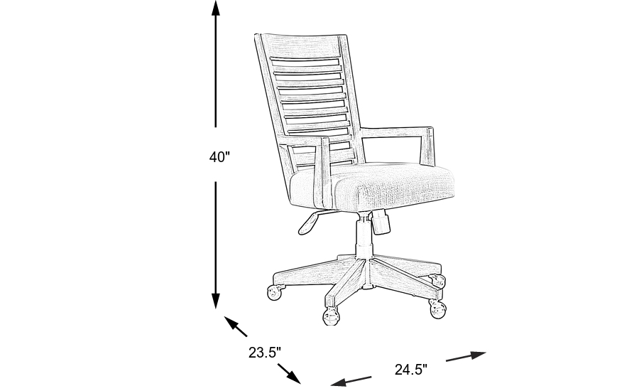 Dimension Image. Please refer to the Dimension Tab on this page for dimension details.