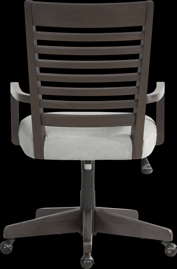 Lynnwood Umber Desk Chair - Thumbnail - Image 2