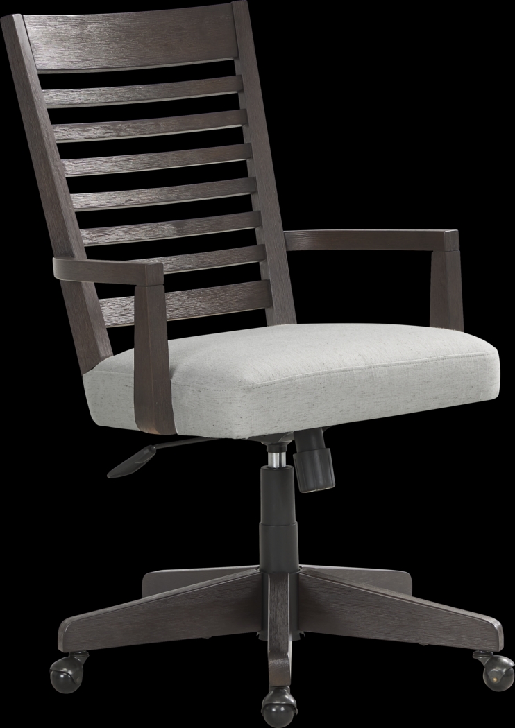 Lynnwood Umber Desk Chair - Thumbnail - Image 1