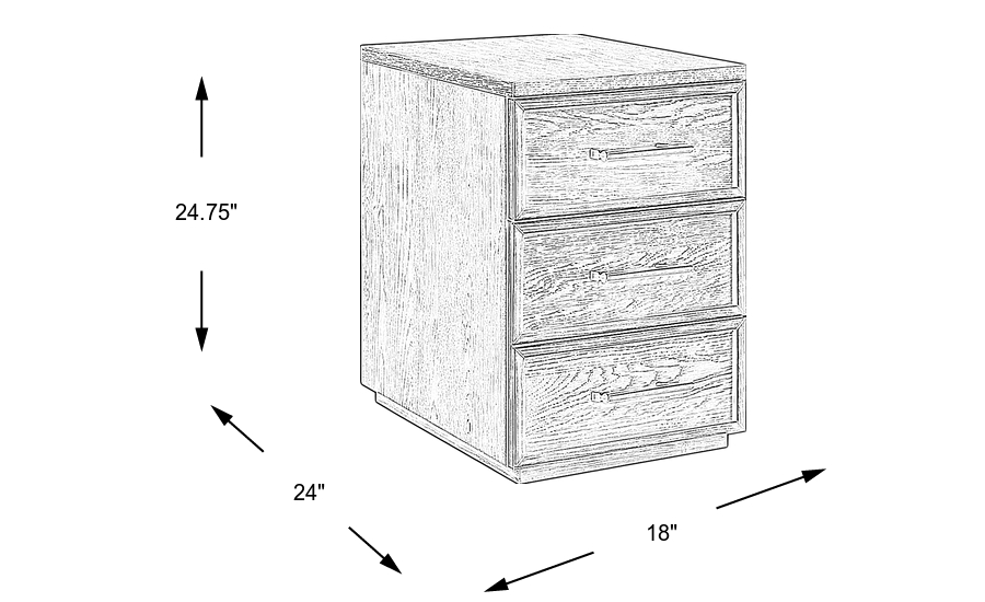 Dimension Image. Please refer to the Dimension Tab on this page for dimension details.