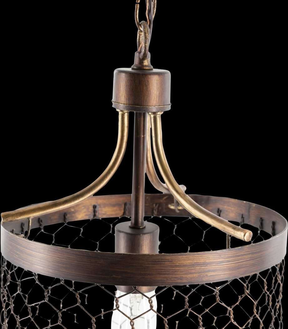 Lyone Brown Pendant - Thumbnail - Image 3