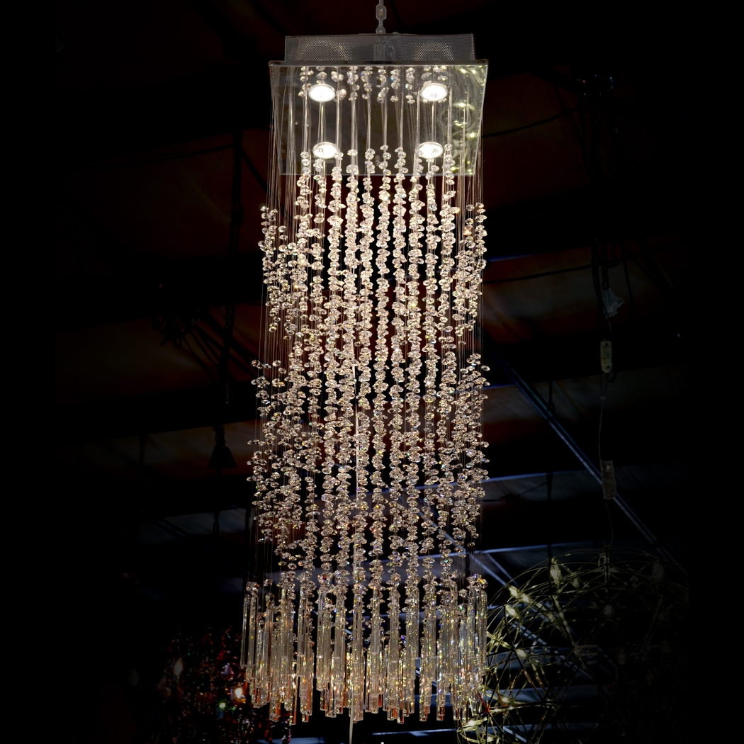 Lyrae Silver Chandelier - Thumbnail - Image 2
