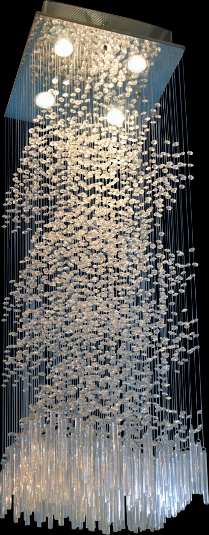 Lyrae Silver Chandelier - Thumbnail - Image 1